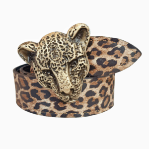 Cinturón Cuero Hebilla Puma