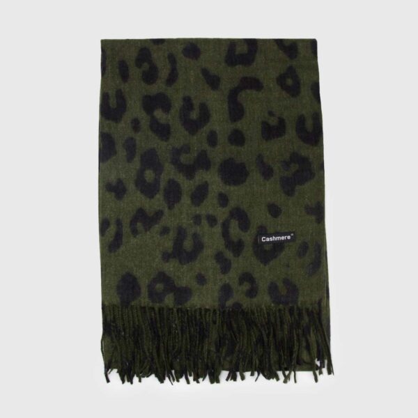 bufanda print verde bufanda print verde