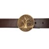 correa chocolate liso
