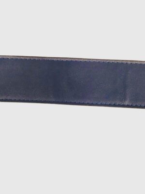 correa azul marino liso